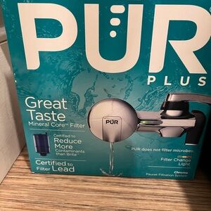PUR Plus Chrome Faucet Filtration System